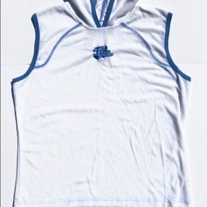 00’s Fila Hooded Towel Tank